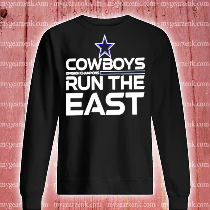 dallas Cowboys run the east division champions shirt - Yesweli