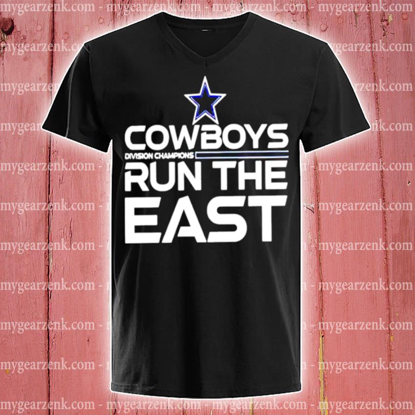 dallas Cowboys run the east division champions shirt - Yesweli