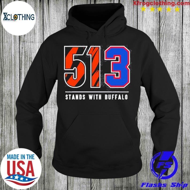 513 Stands With Buffalo Bills Mafia Damar Hamlin T-Shirt - Cruel Ball