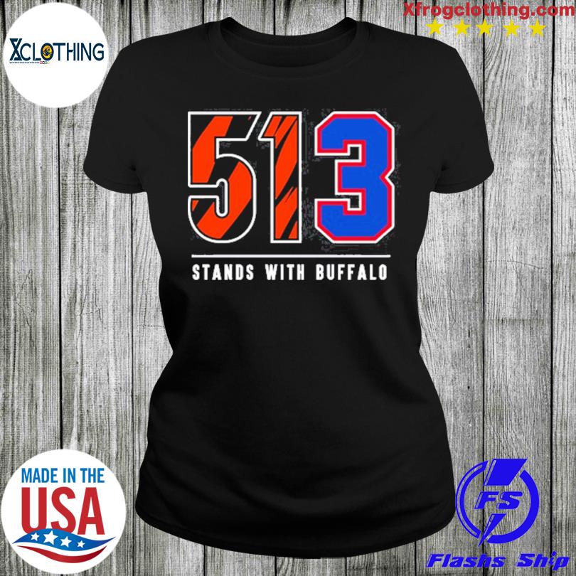 513 Damar Hamlin Stands With Buffalo T-Shirt