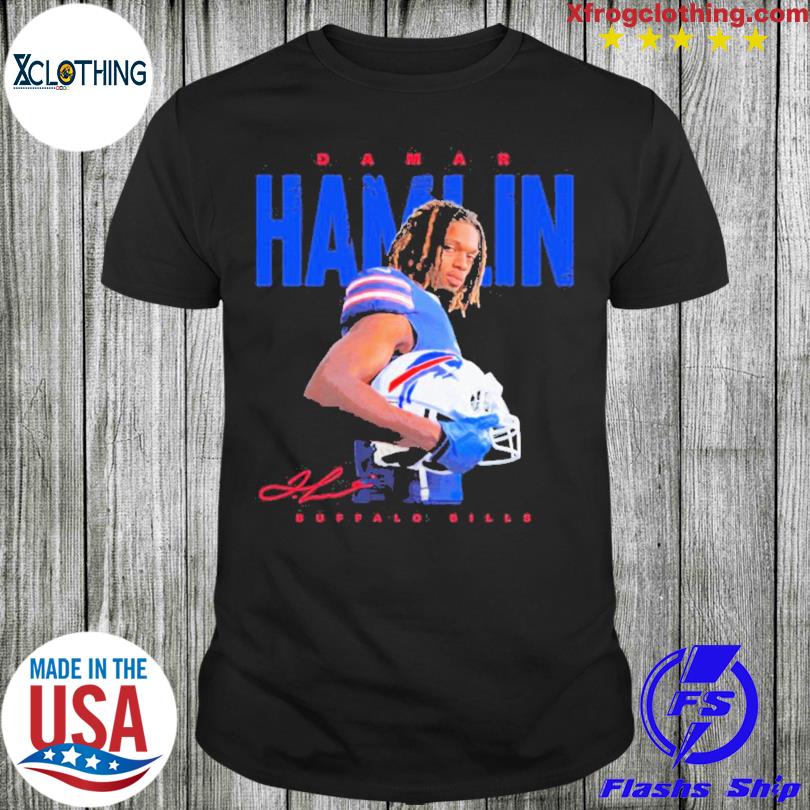 Damar Hamlin Buffalo Bills Signature Shirt, hoodie, sweater and long sleeve