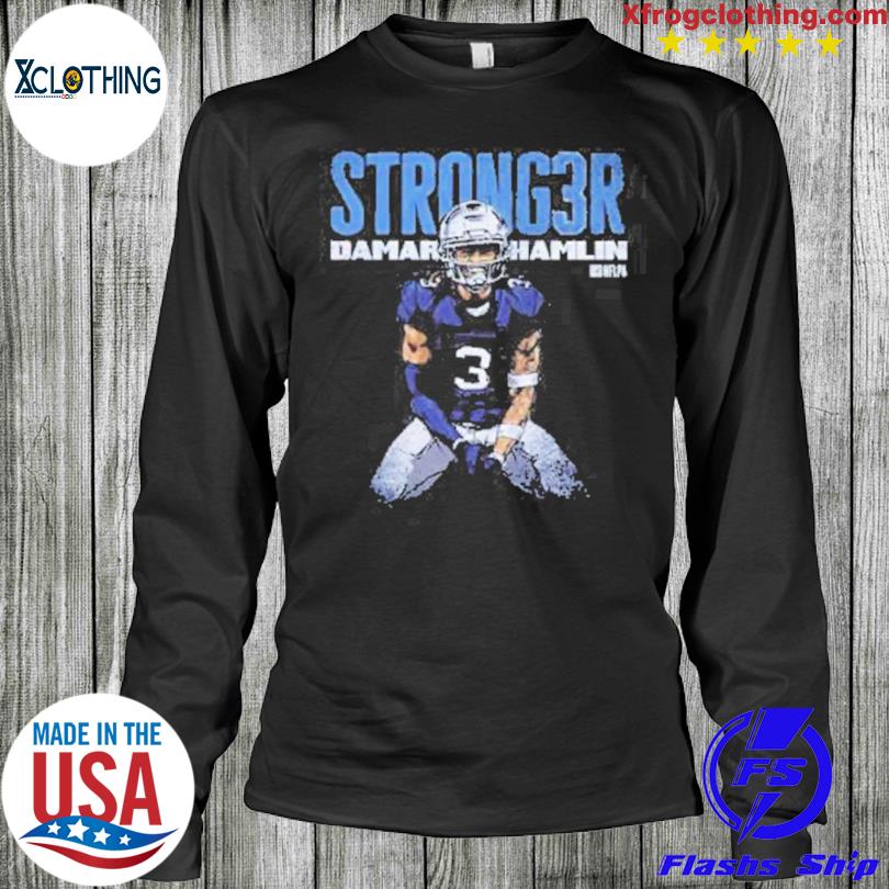 Damar Hamlin 3 Buffalo Bills football player glitch poster shirt, hoodie,  sweater, long sleeve and tank top