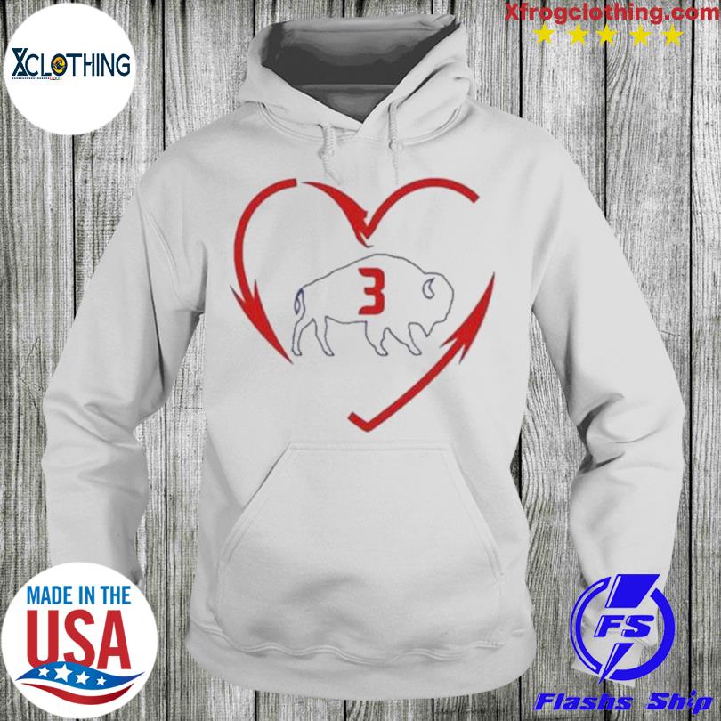 Love for 3 Damar Hamlin shirt, hoodie, sweater, long sleeve and