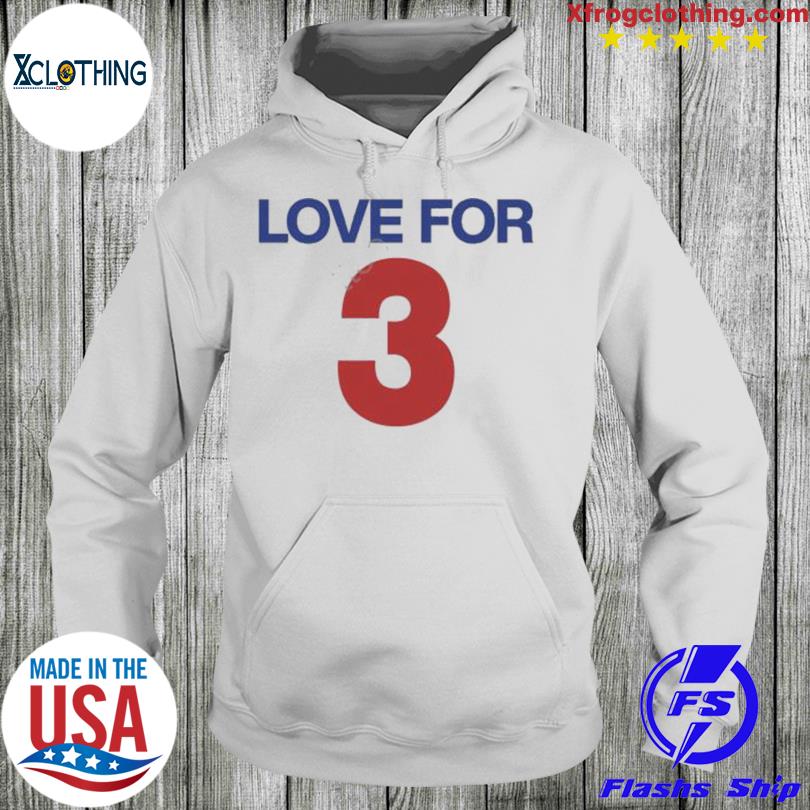 Damar Hamlin Bootleg Love For 3 Hoodie T Shirt - Teeholly