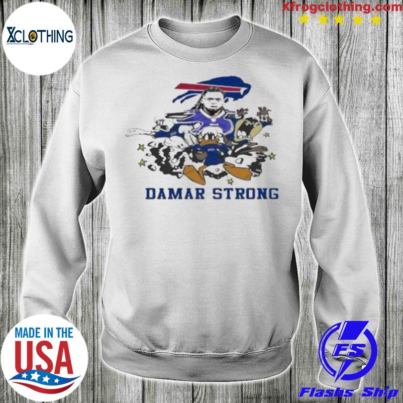 albinochicken Damar Hamlin Strong #3 Kids T-Shirt