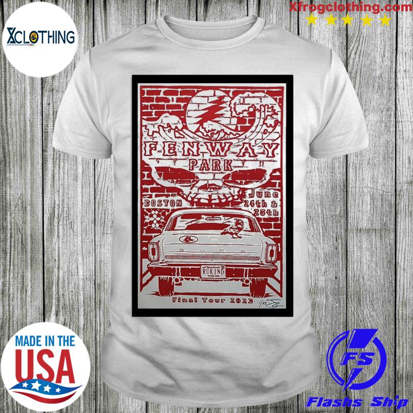 2023 Boston Fenway Park Final Tour Dead & Company Poster T Shirt, hoodie,  sweater and long sleeve