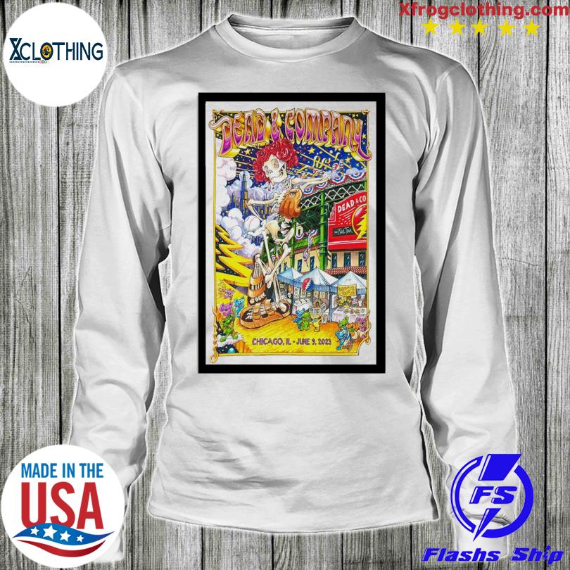 Grateful Dead Wrigley Field Chicago Shirt - High-Quality Printed Brand