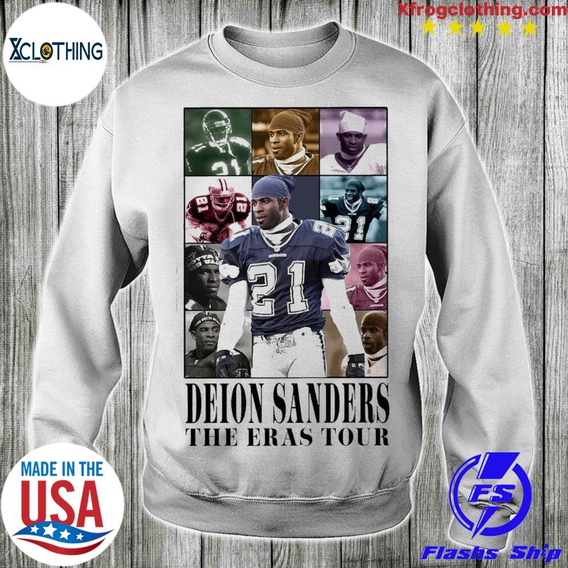 Deion Sanders The Era Tour T-shirt Vintage Deion Sanders Shirt - Shibtee  Clothing