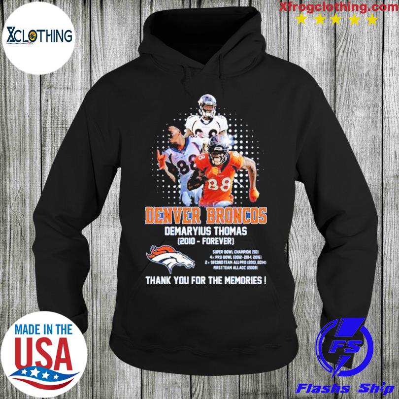 Demaryius Thomas Denver Broncos Thank You For The Memories Shirt