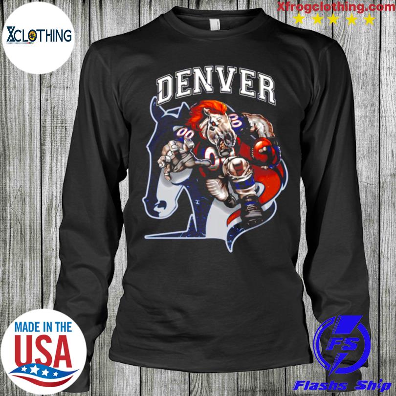 Denver Broncos united we crush American foolball logo shirt - Limotees