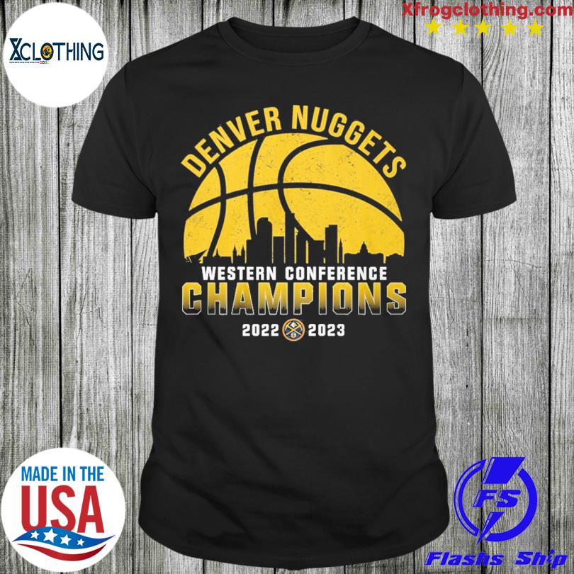 Denver Nuggets western conference champions 2022 2023 shirt