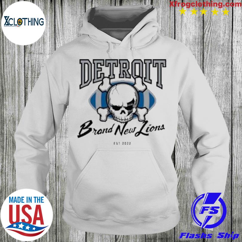 Detroit lions brand new lions est 2022 skull t-shirt, hoodie, sweater, long  sleeve and tank top