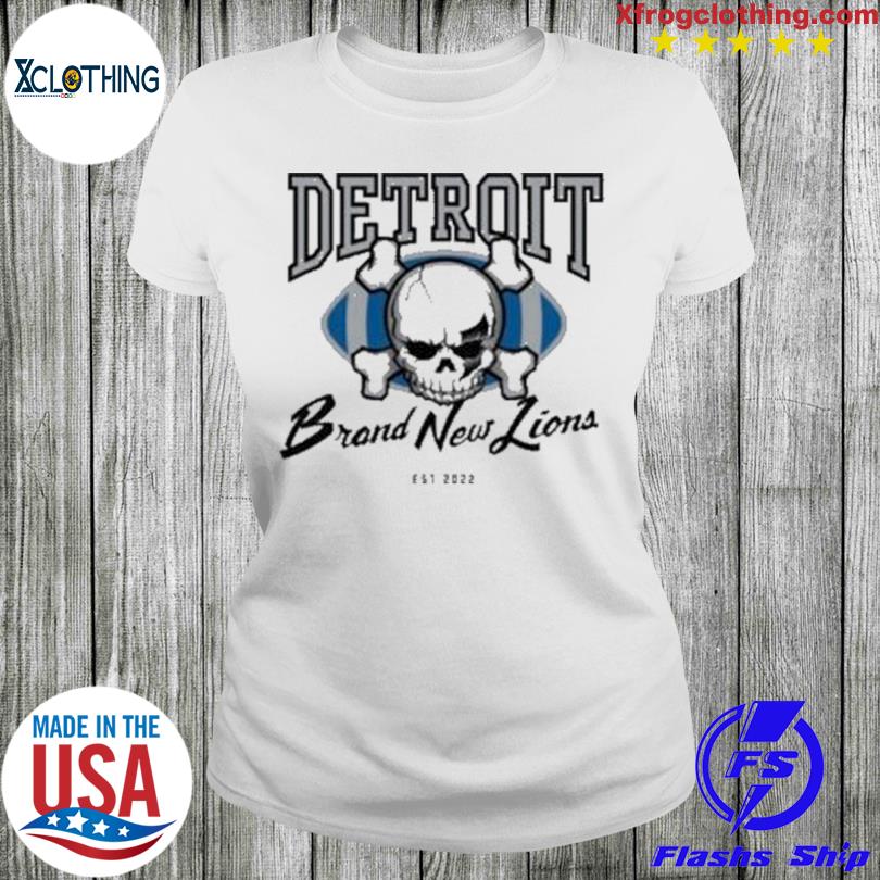 Eletees Detroit Lions Born x Raised Shirt