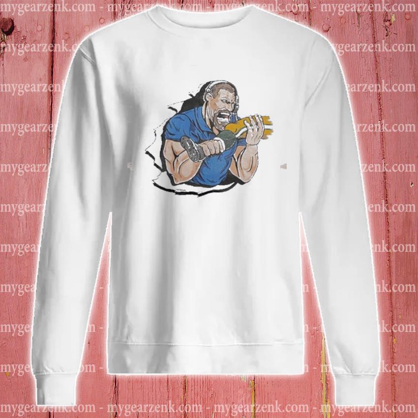 Dan campbell biting kneecaps shirt, hoodie, longsleeve tee, sweater