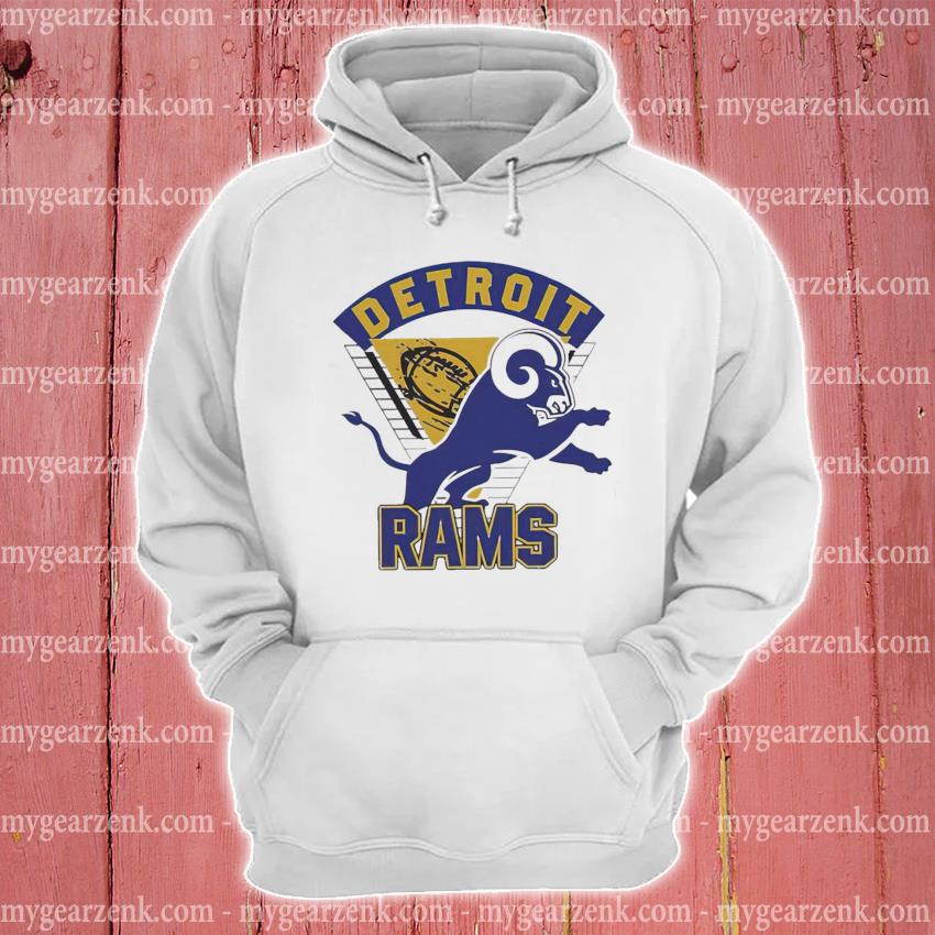 Buy Detroit Rams Red Goat LA Champion Shirt For Free Shipping