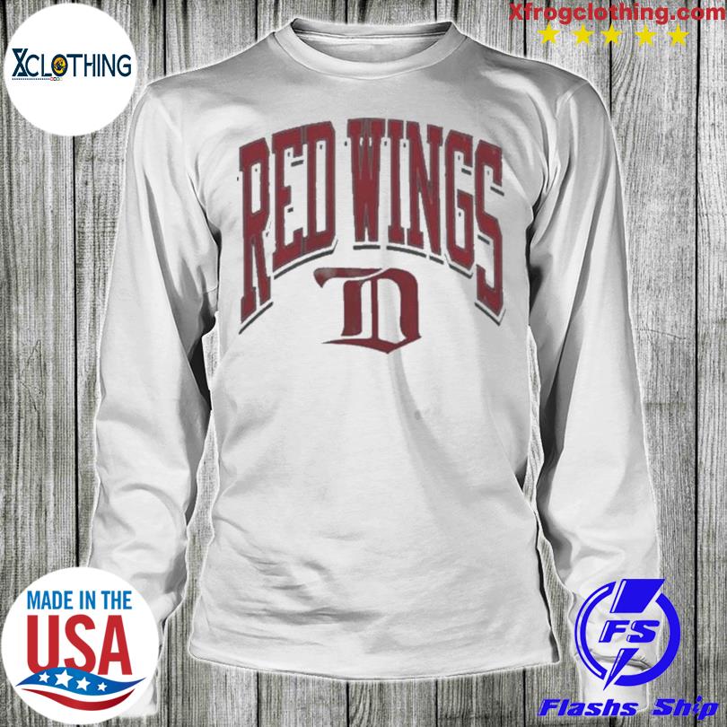 Detroit Red Wings Vintage Walk Tall shirt, hoodie, longsleeve