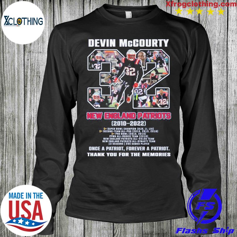 BeantownTshirts Devin McCourty Keep Calm New England Football Fan T Shirt V-Neck / Navy / Medium