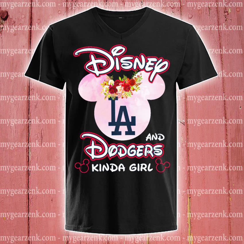 Disney and Los Angeles Dodgers kinda girl shirt, hoodie, longsleeve tee,  sweater