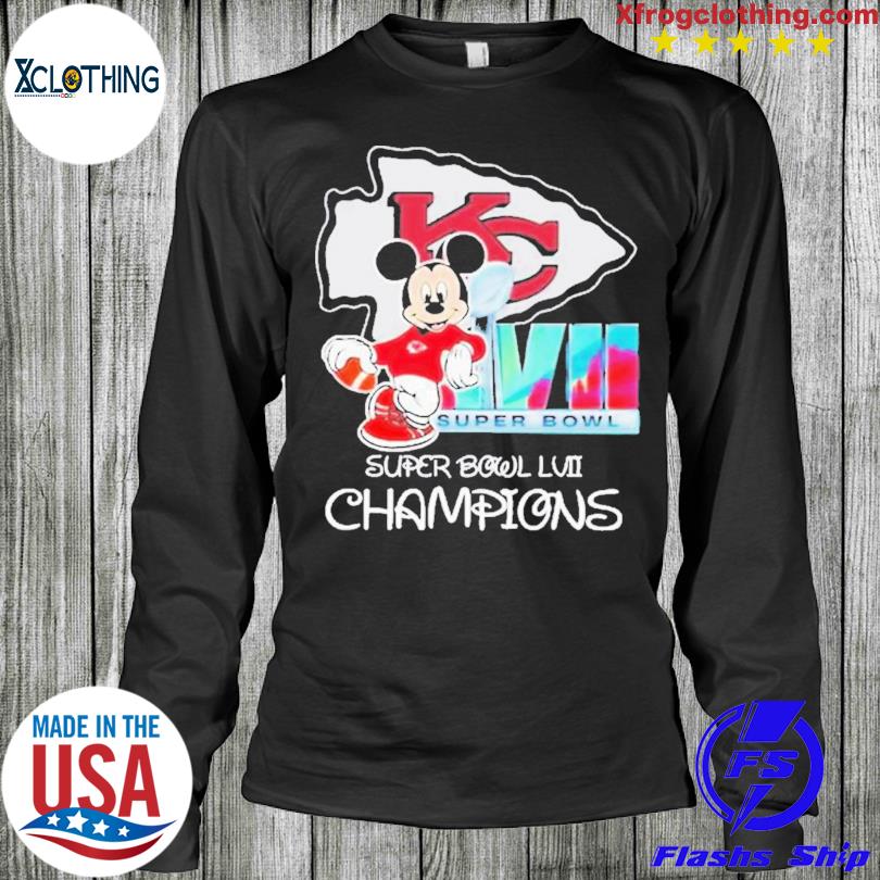 Disney Mickey Mouse Super Bowl Champions Kansas City Chiefs T