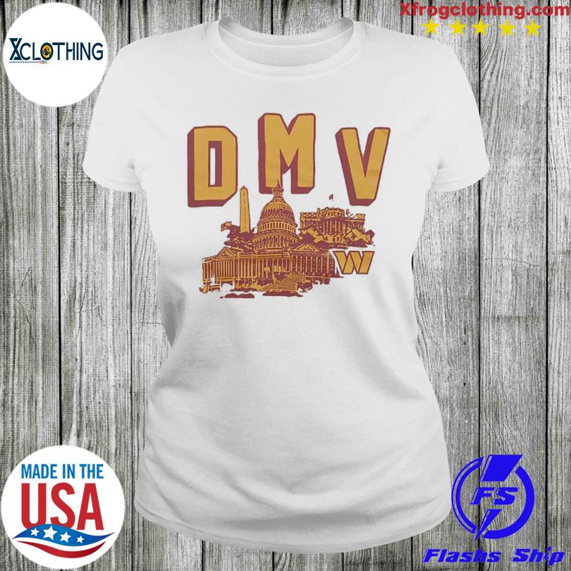 Official Washington Commanders Dmv T-Shirt, hoodie, sweater, long