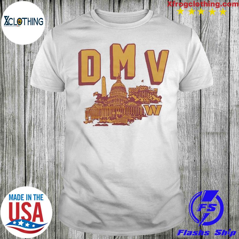 Washington commanders dmv Shirt, hoodie, sweater, long sleeve and tank top