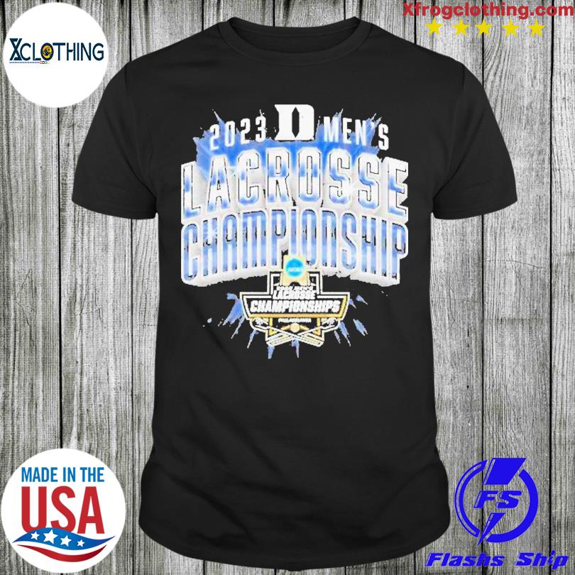 Duke Men's Lacrosse 2023 Final Four Champions T-shirt
