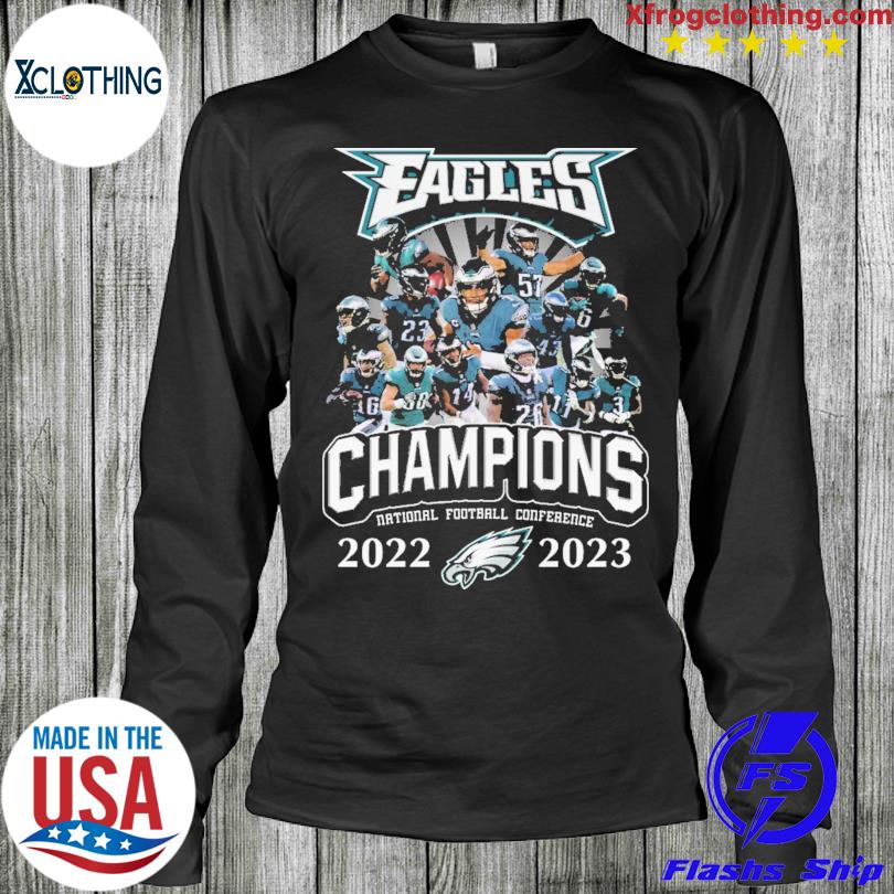 Eagles champions national football conference 2022 2023 shirt, hoodie,  sweater and long sleeve