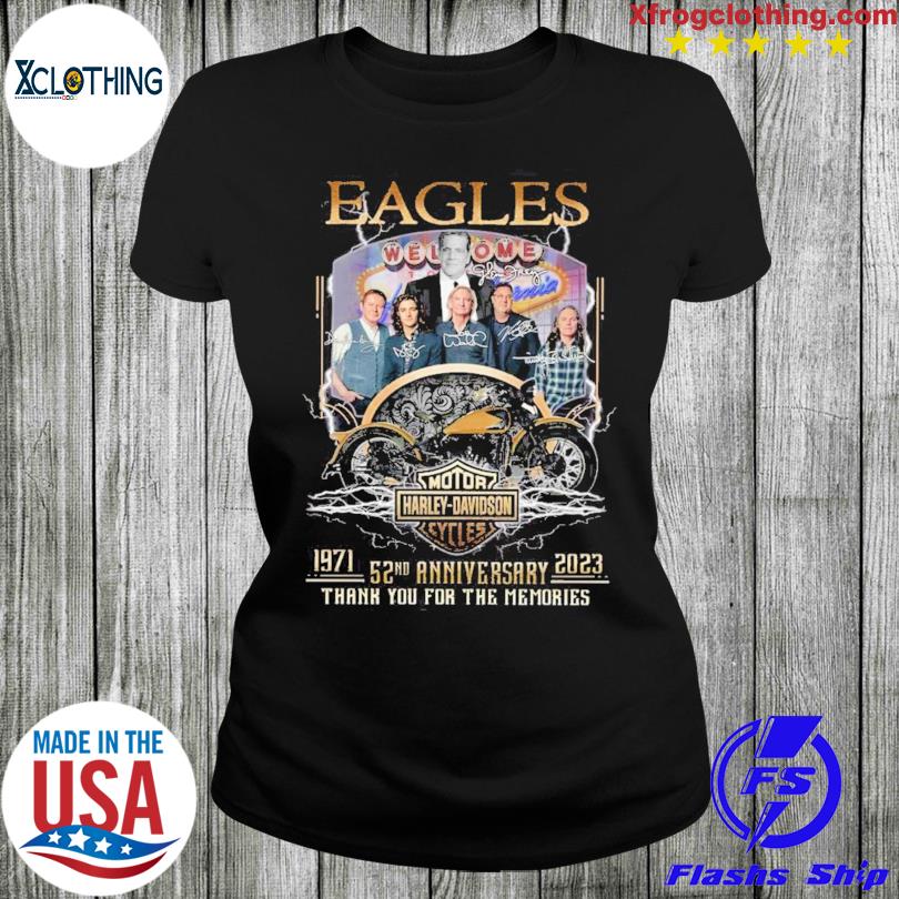 Eagles Signed 52nd Anniversary 1971-2023 Thank You Memories Unisex