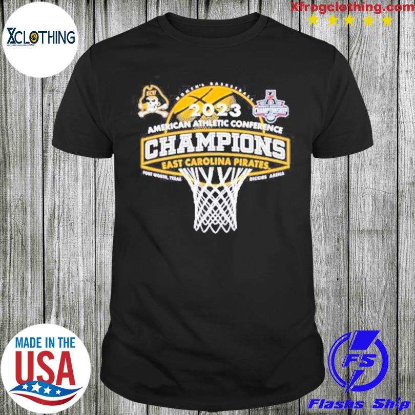 Men's Champion Gray ECU Pirates Icon Logo Basketball Jersey T-Shirt