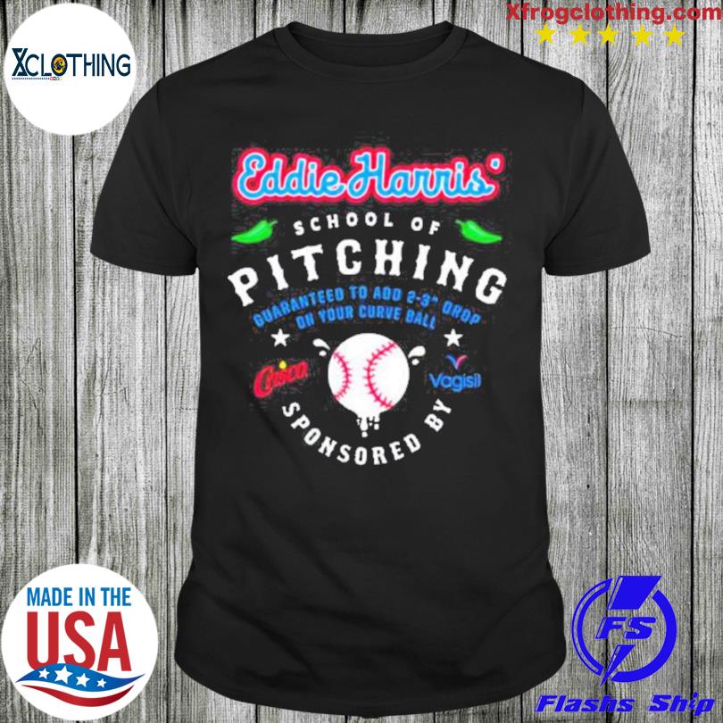 Eddie Harris school of pitching shirt