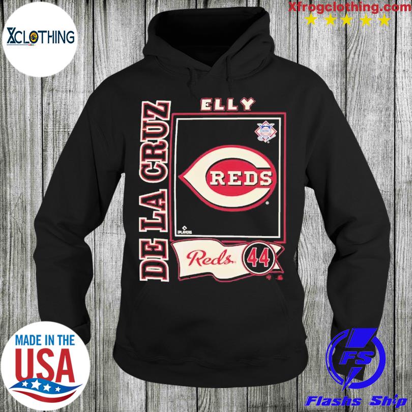 Official vintage Elly De La Cruz Cincinnati Reds '47 Graphic T