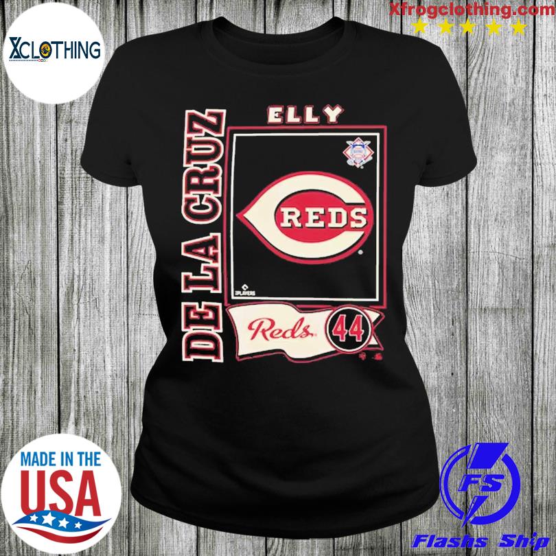 Elly De La Cruz Cincinnati Reds '47 Graphic T-Shirt - Red