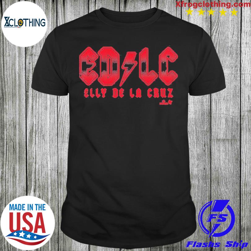 Elly de La Cruz: EDLC, Adult T-Shirt / Small - MLB - Sports Fan Gear | breakingt