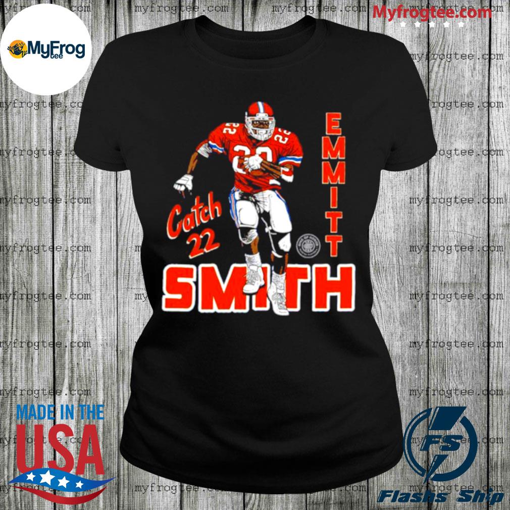 Men's Homage Emmitt Smith Royal Florida Gators Ring of Honor T-Shirt Size: Medium