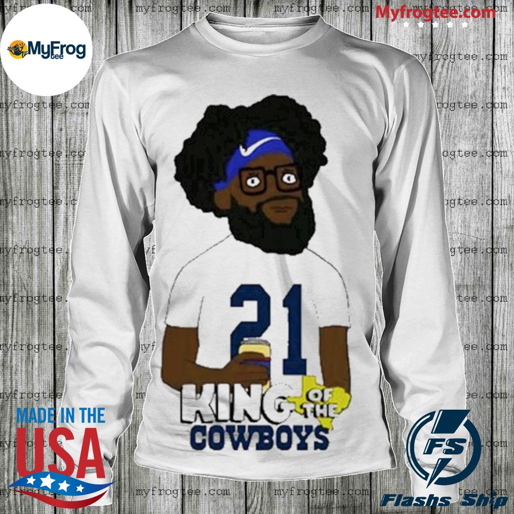 Ezekiel Elliott king of the Cowboys shirt - T Shirt Classic