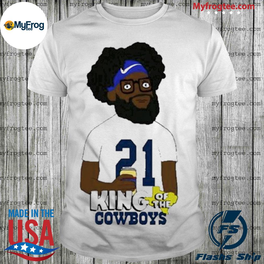 Ezekiel Elliott king of the Cowboys shirt - T Shirt Classic