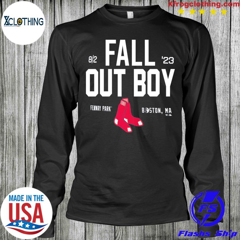 Official boston Red Sox Fall Out Boy Fenway Park Boston Ma 8 2 23 Shirt,  hoodie, sweater, long sleeve and tank top