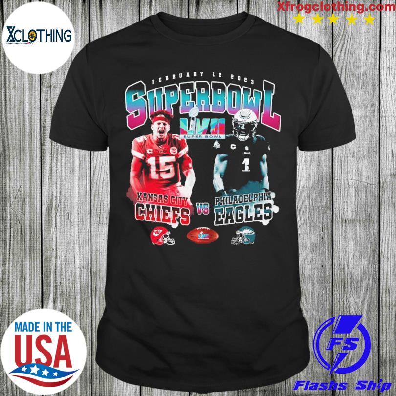 Eagles Vs Chiefs Super Bowl Feb 12 2023 T-Shirt, hoodie, sweater