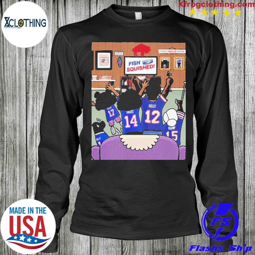 Fish Buffalo Bills Kickin' bass shirt, hoodie, sweater, long sleeve and  tank top