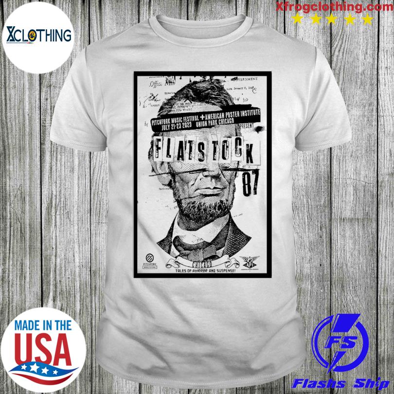 Flatstock 87 Chicago July 21-23, 2023 Union Park Poster Shirt