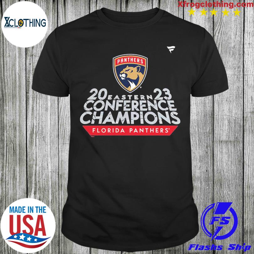 Florida Panthers 2023 Eastern Conference Champions Locker Room T-shirt