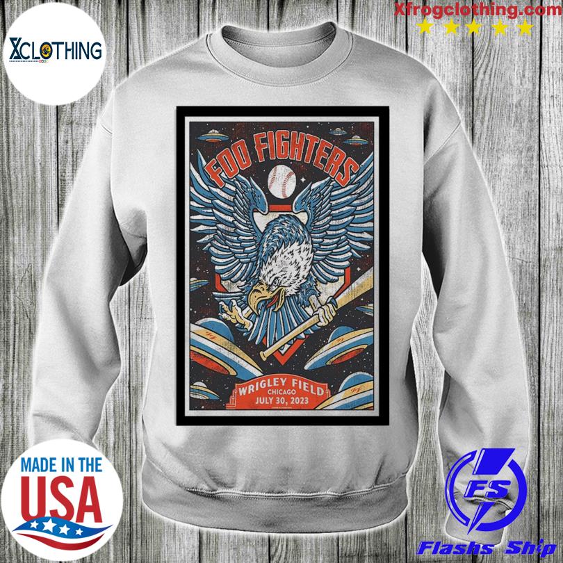 Official foo fighters wrigley field chicago il july 2023 poster shirt,  hoodie, sweatshirt for men and women