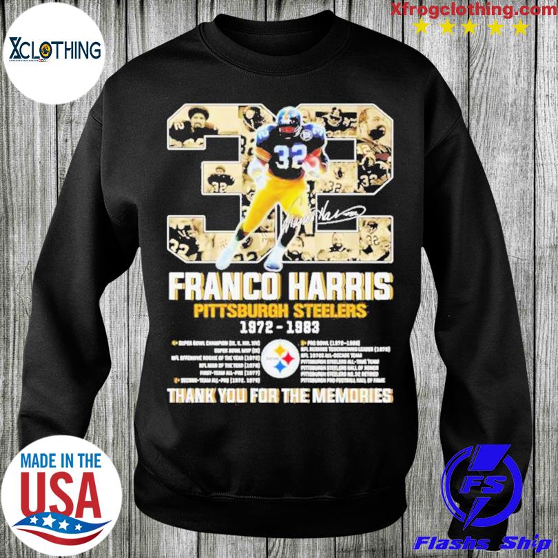 Franco Harris Pittsburgh Steelers 1972-1983 Thank You For The