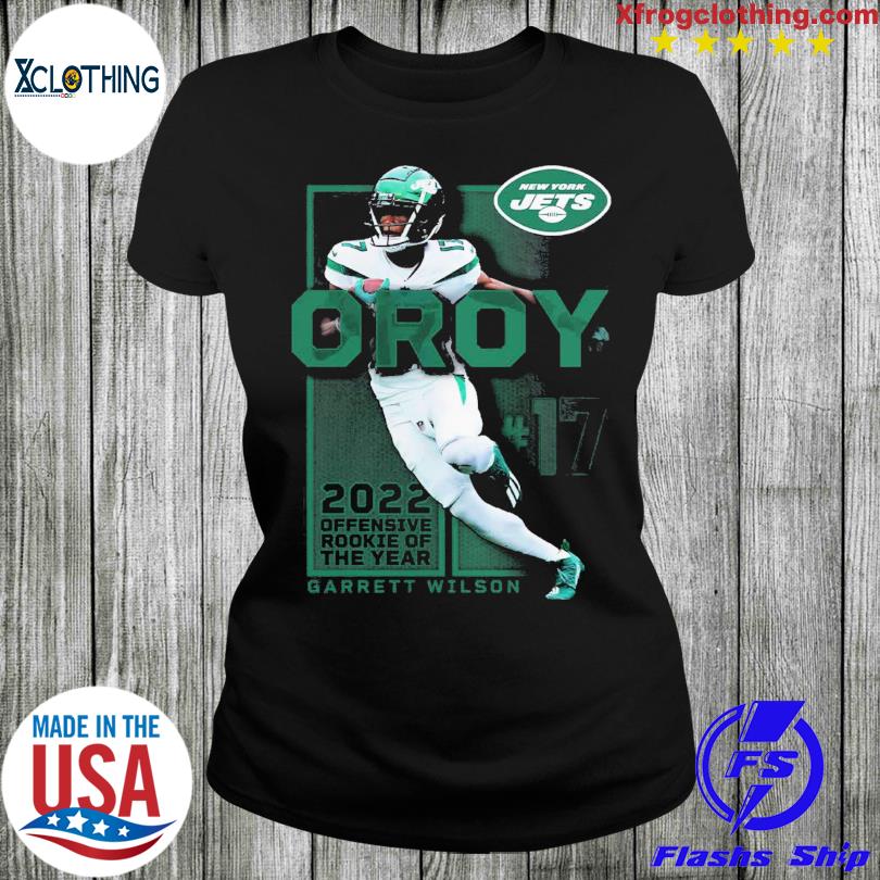 Garrett Wilson New York Jets 2022 NFL Offensive Rookie of the Year T-Shirt,  hoodie, sweater, long sleeve and tank top