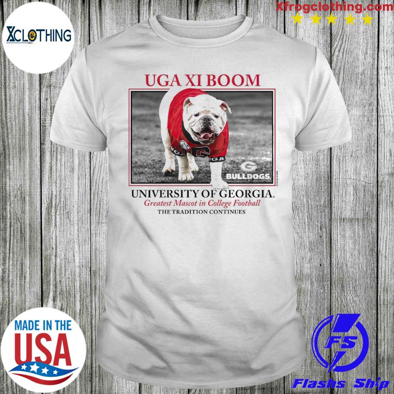 Georgia Bulldogs Uga Xi Boom T-shirt - Shibtee Clothing