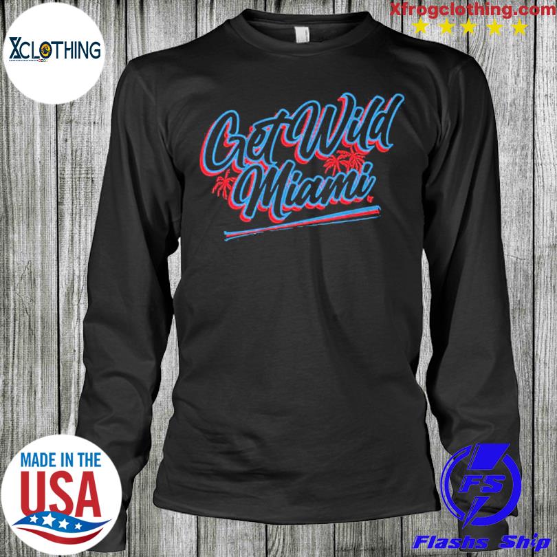 Get Wild Miami Baseball Shirt - Shibtee Clothing