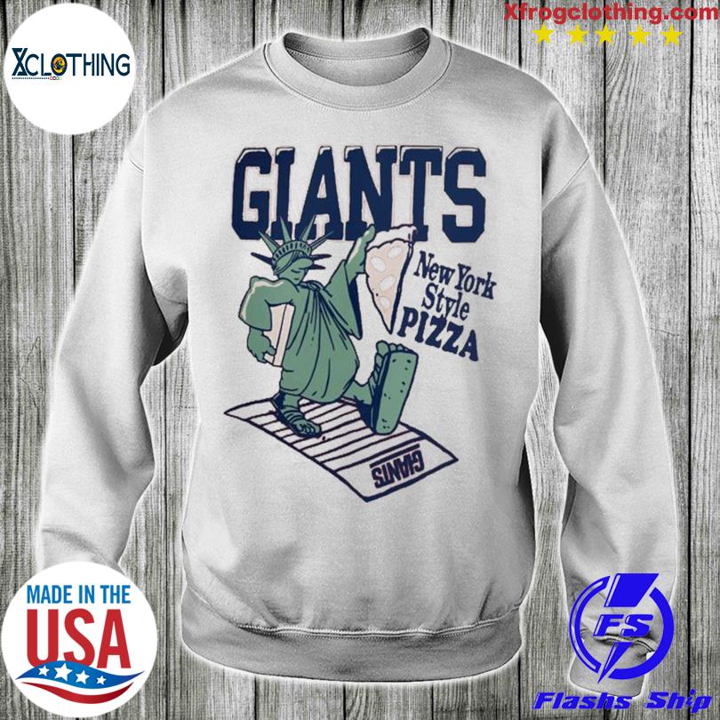 Official New York Giants NFL New York style Pizza funny shirt for fan - T- Shirt AT Fashion LLC