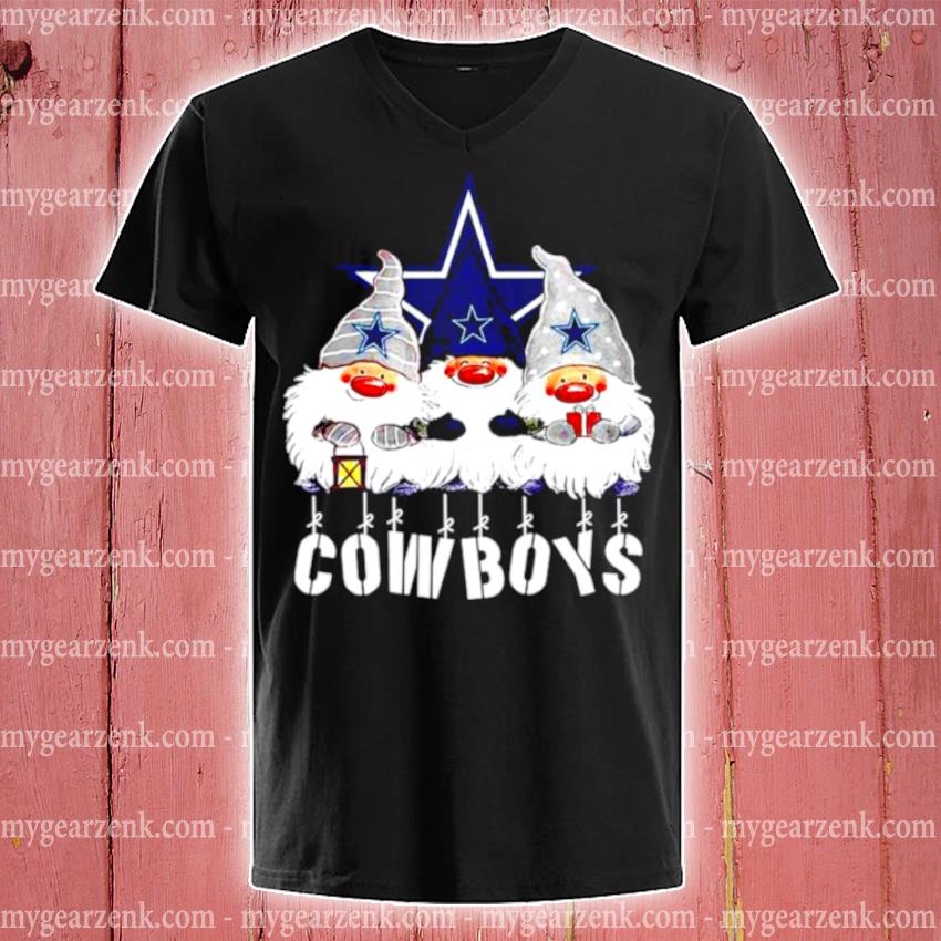 Gnomies Dallas Cowboys Christmas Shirt