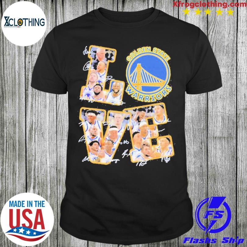 Unique Signature Player Golden State Warriors T Shirt, NBA