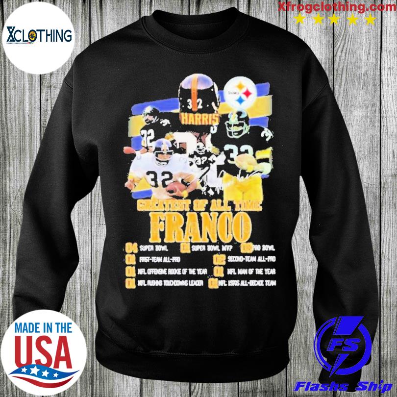 Pittsburgh Steelers Franco Harris running back signature shirt, hoodie,  sweatshirt and tank top